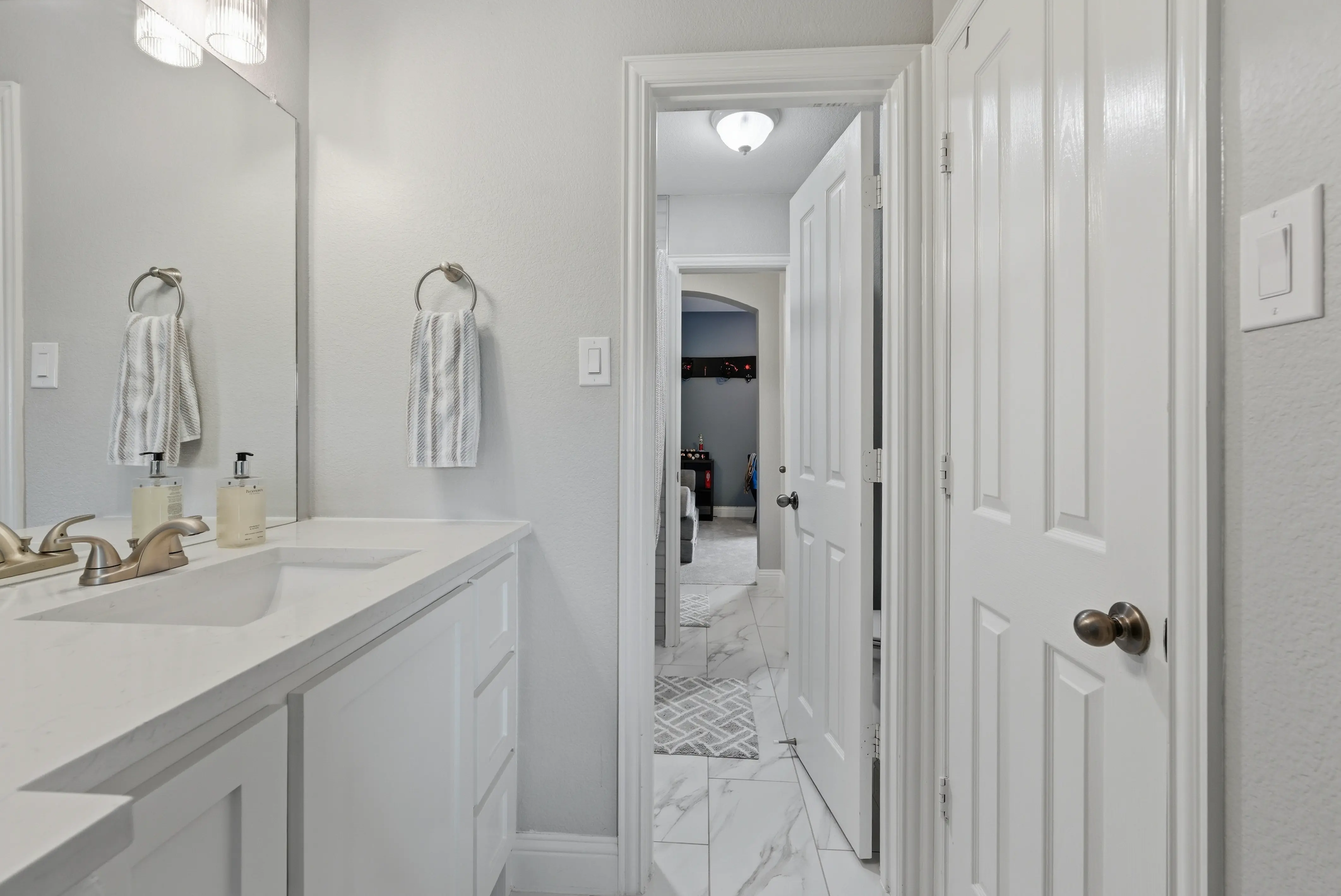 Jack and Jill bathroom alternate view